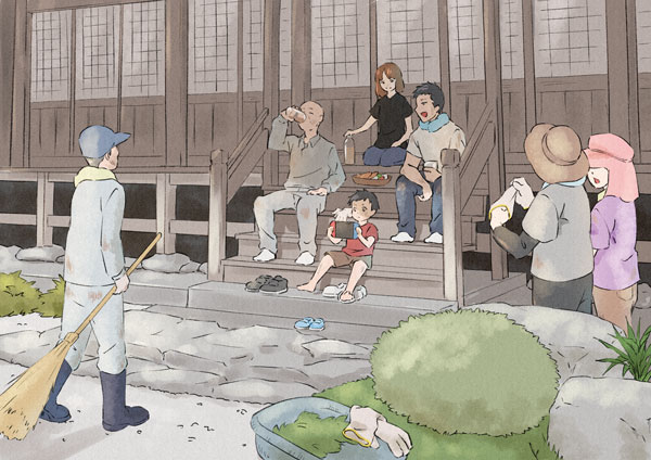 イラスト 岡山県真光寺住職 守城尚子さん